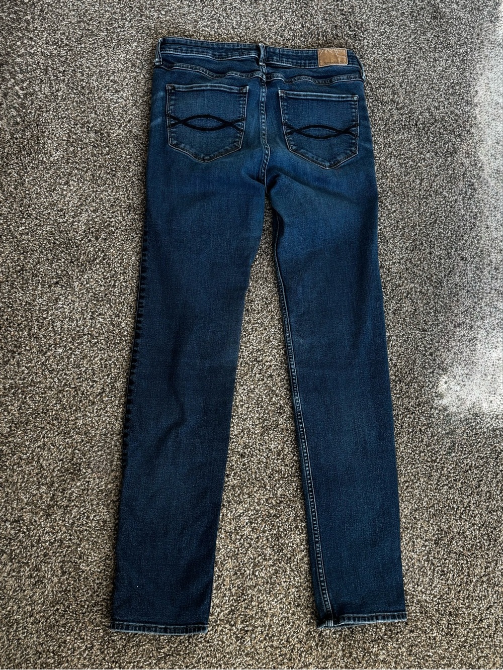 Abercrombie & Fitch Dark Blue Skinny Jeans